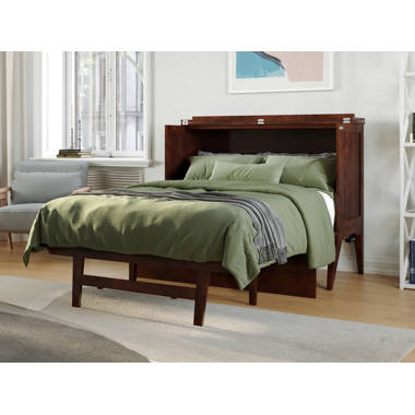 Violetta queen murphy bed store with mattress